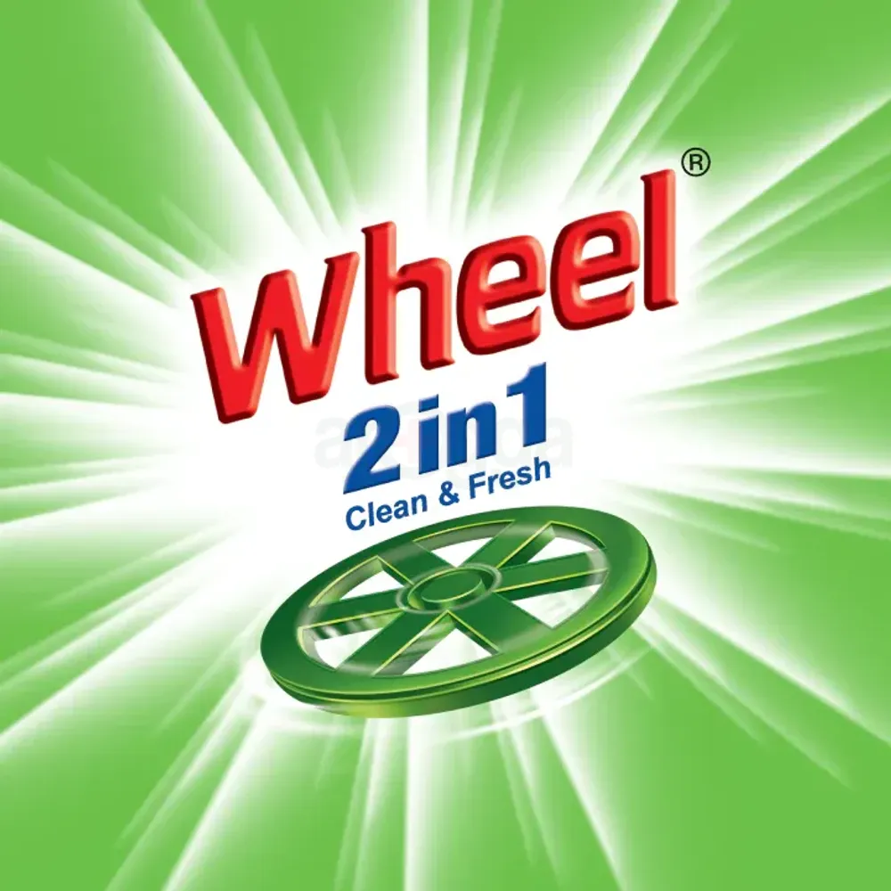 Wheel Washing 2in1 Clean & Fresh Detergent Powder 2Kg  