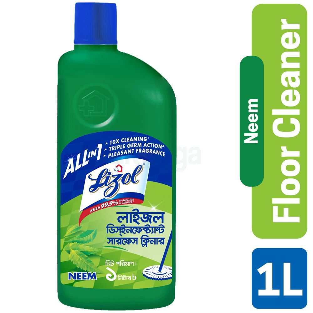 Lizol Neem Disinfectant Surface Cleaner 1L  