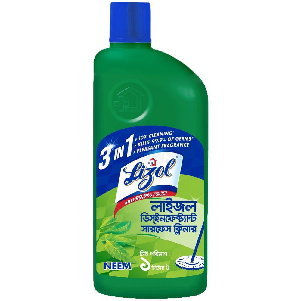 Lizol Neem Disinfectant Surface Cleaner 1L  