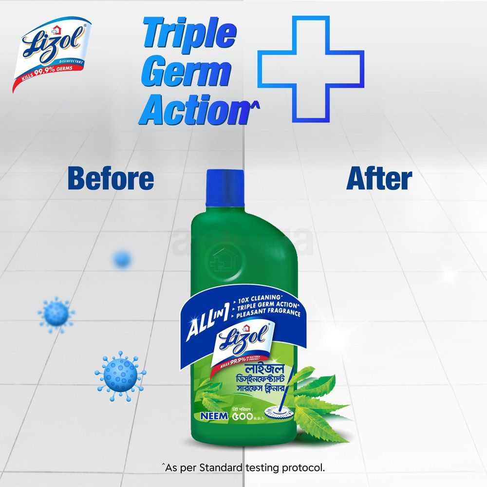 Lizol Neem Disinfectant Surface Cleaner 1L  