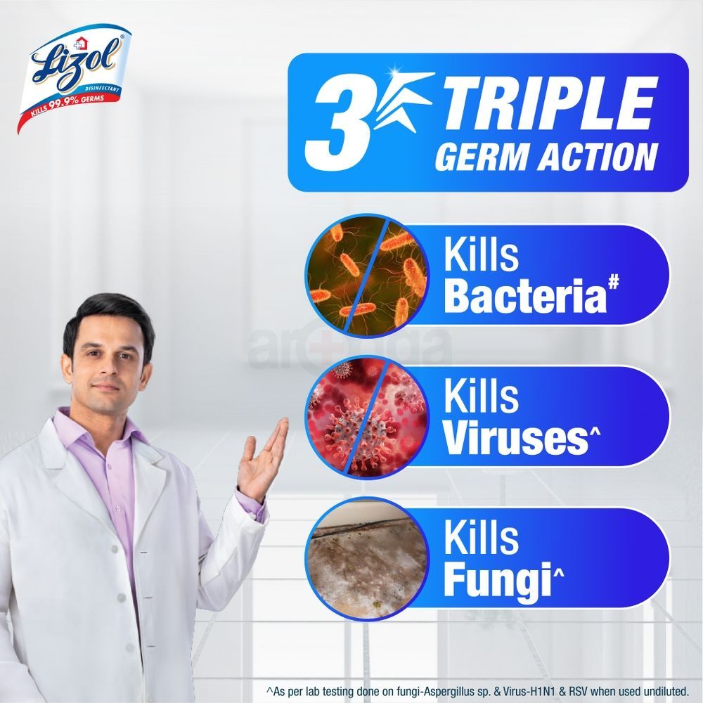 Lizol Floral Disinfectant Surface Cleaner 1L  