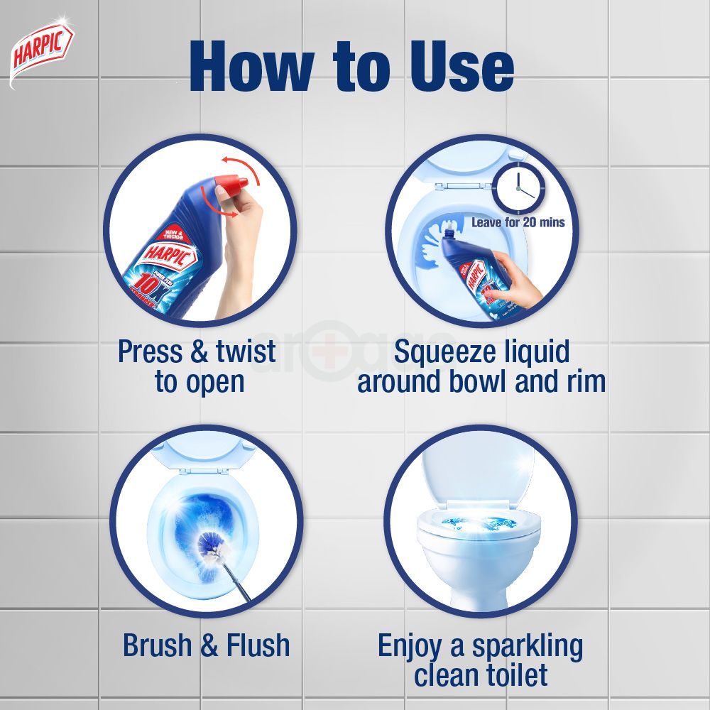 Harpic Toilet Cleaning Liquid Original 750ml  