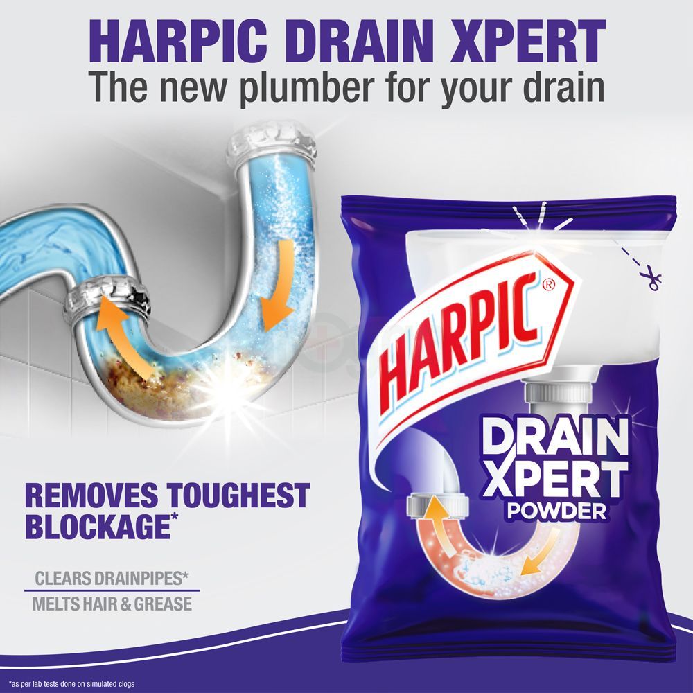 Harpic Drain Cleaning Powder 50g  