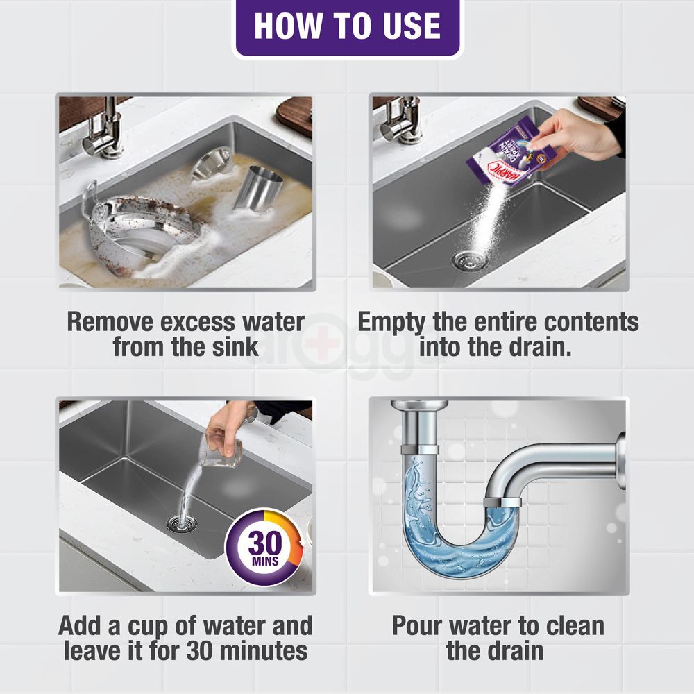 Harpic Drain Cleaning Powder 50g  