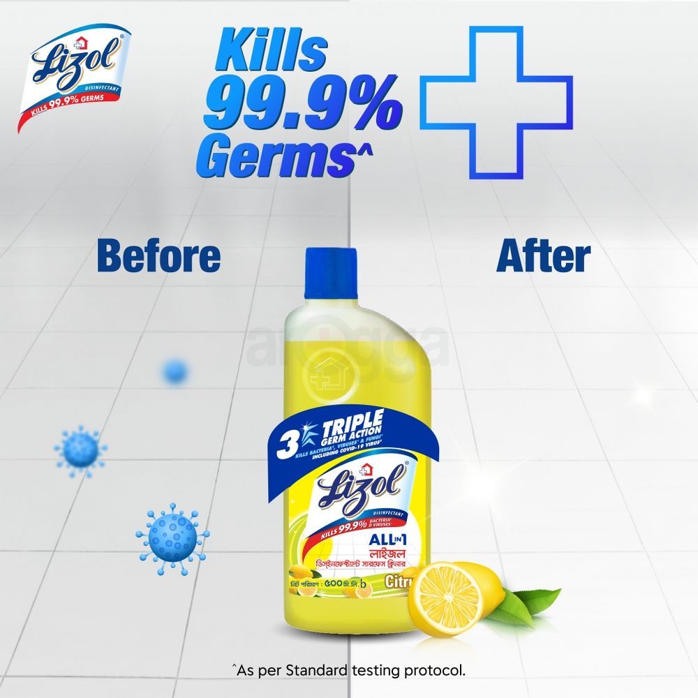 Harpic & Lizol Citrus Double Surokkha Offer  