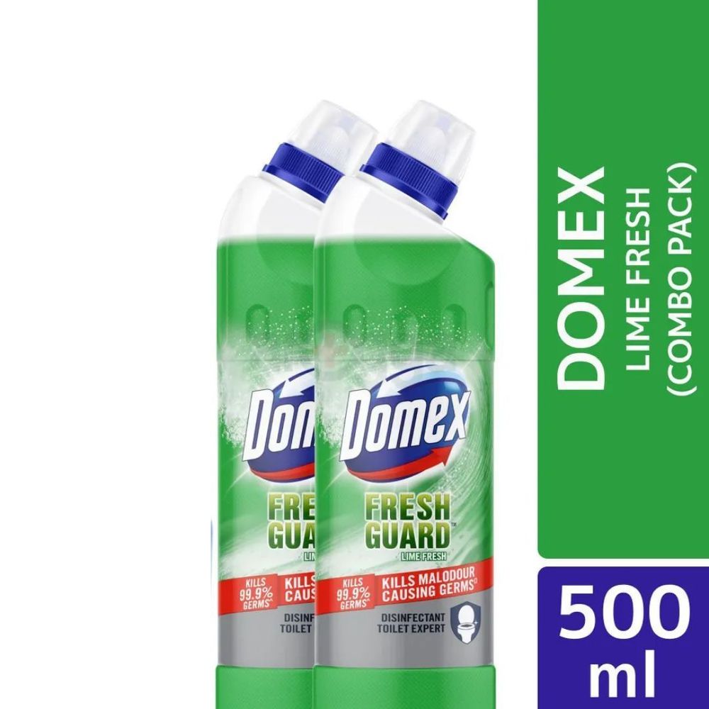 Domex Toilet Cleaning Solution Lime Fresh 500ml (Bundle of 2)  