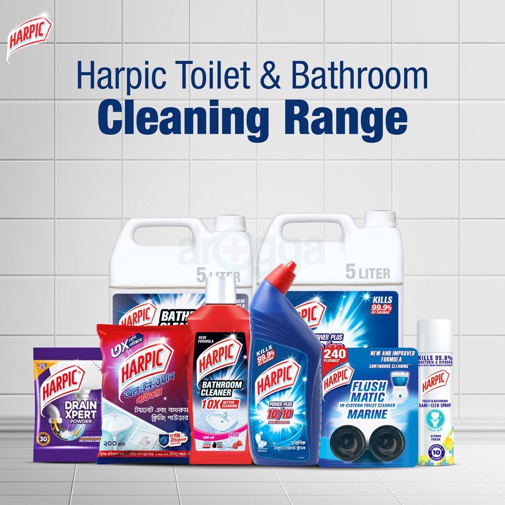 Harpic Original Liquid Toilet Cleaning 1L x 2 (Combo)  