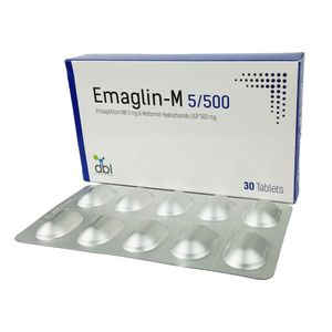 Emaglin-M 500 5mg+500mg  tablet