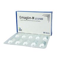 Emaglin-M 12.5/500 12.5mg+500mg  tablet