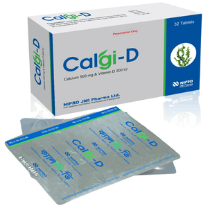 Calgi-D 500mg+200IU tablet