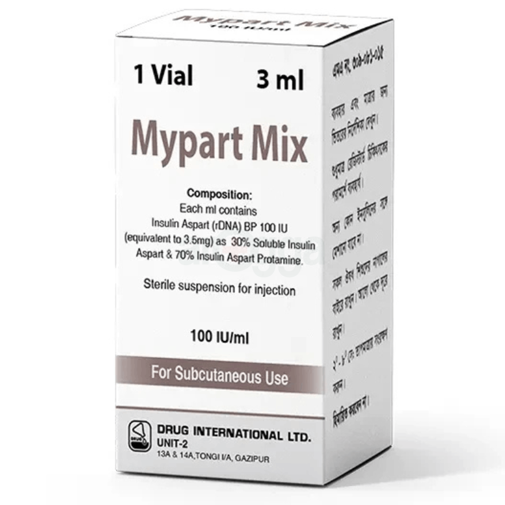 Mypart Mix Vial 30%+70% injection