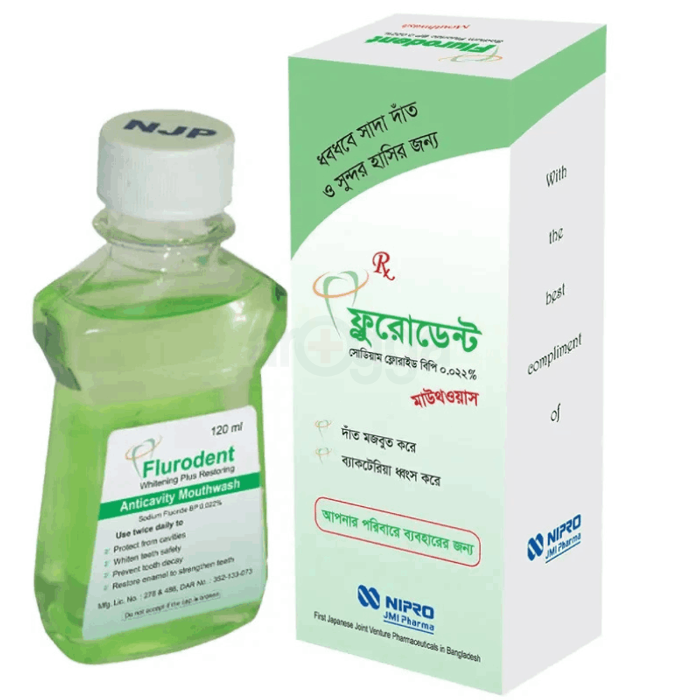 Flurodent Mouthwash 0.022% mouthwash