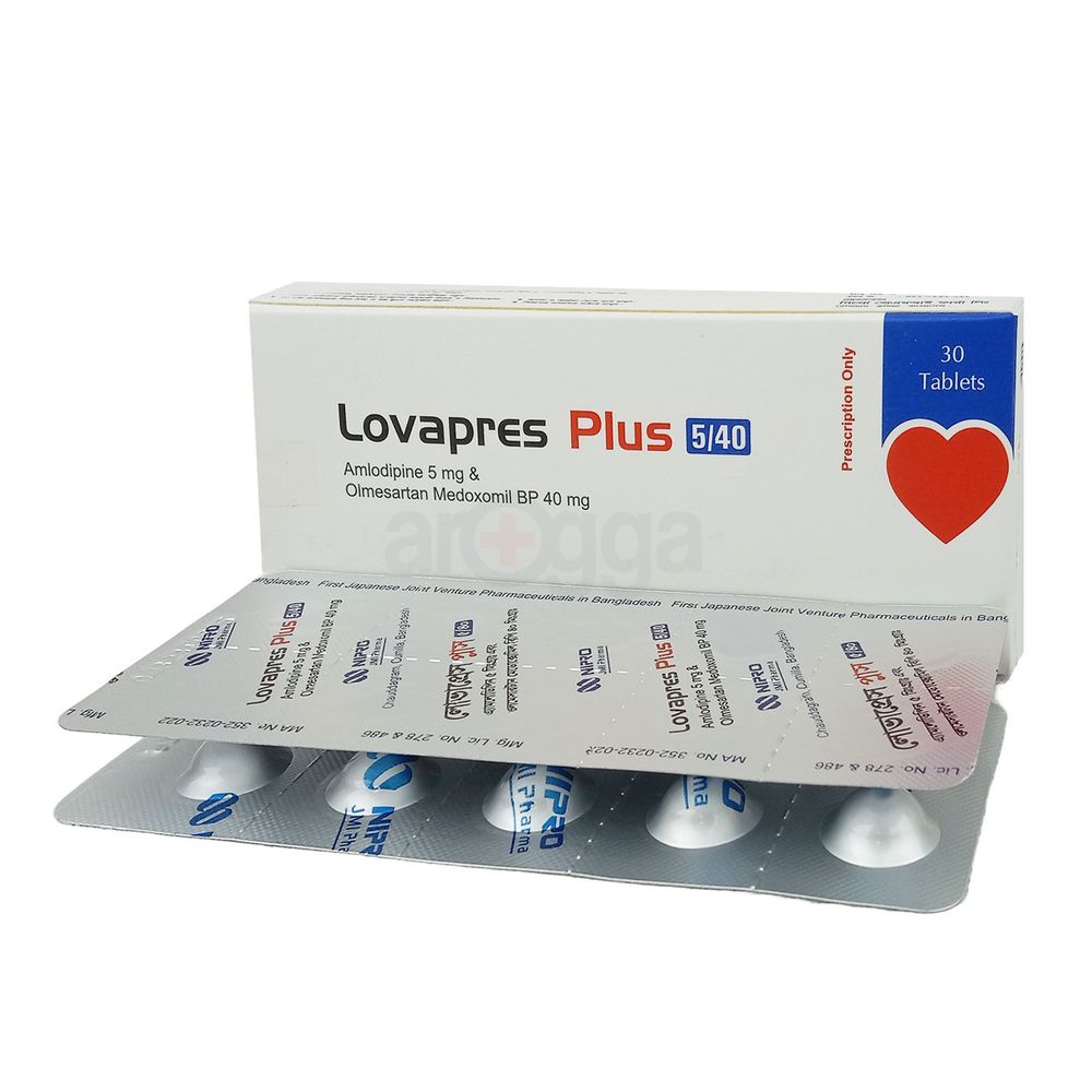 Lovapres Plus 5/40 5mg+40mg tablet