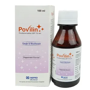 Povilin Mouthwash 1% mouthwash