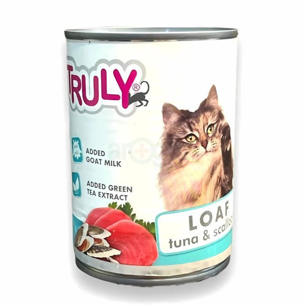 Truly Cat Food Can Tuna & Scallop 375gm
  
