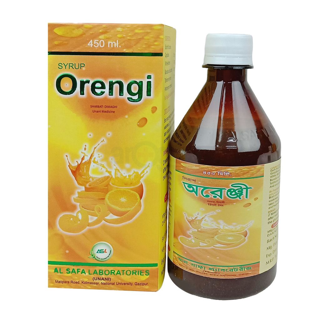 Orengi (Sharbat Dimaghi) 450ml  