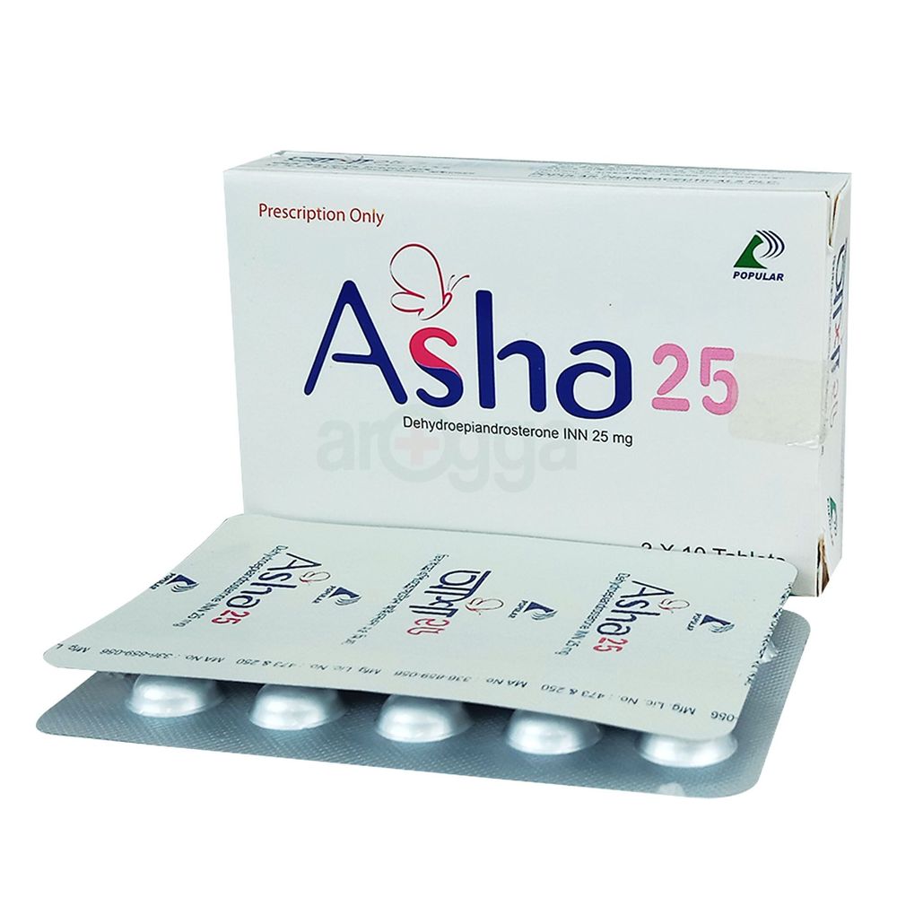 Asha 25mg tablet