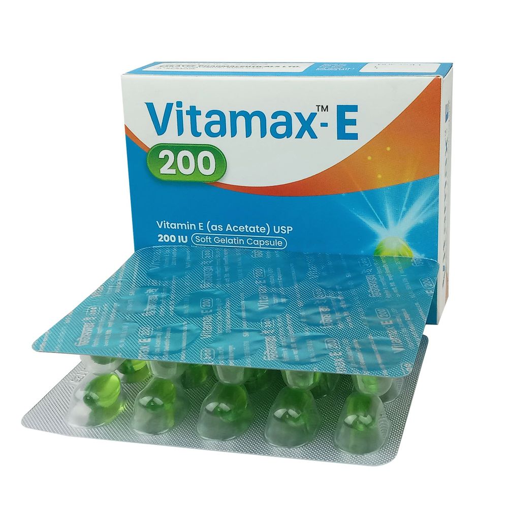 Vitamax-E 200mg capsule