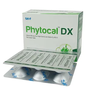 Phytocal DX 600mg+400IU tablet