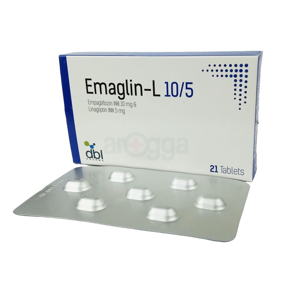 Emaglin-L 10/5 10mg+5mg tablet