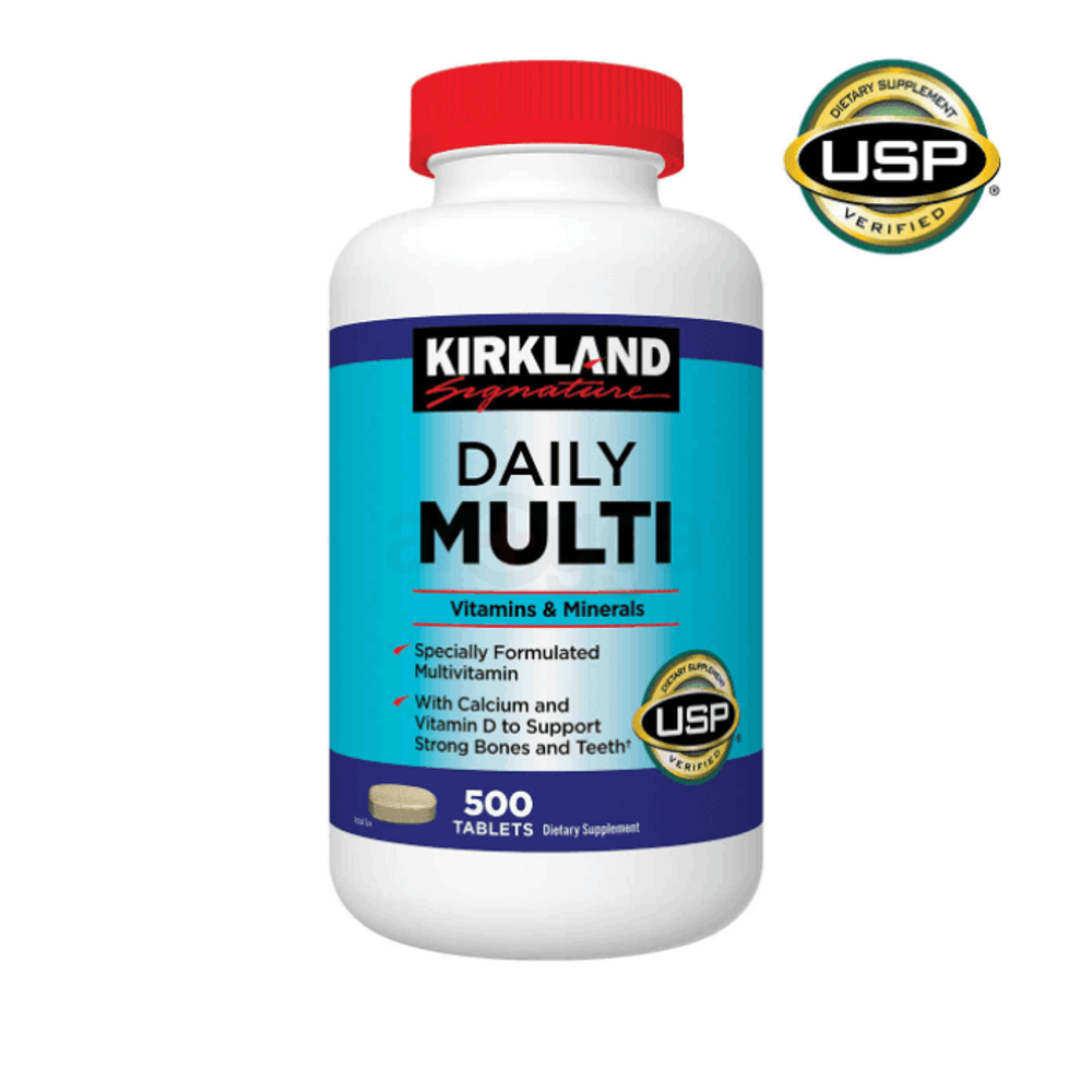 Kirkland Signature Daily Multi and Minerals 500 Tablets  