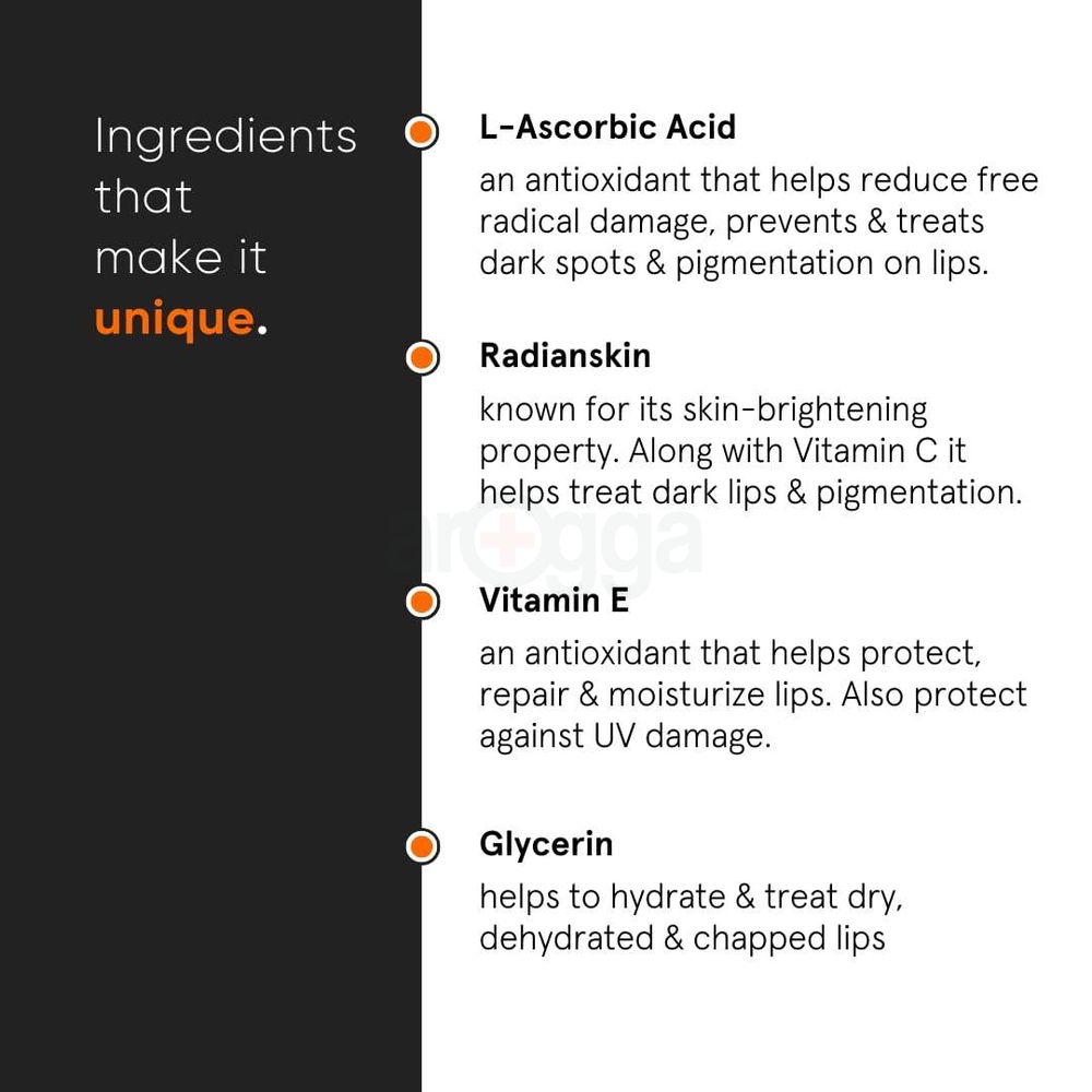 Minimalist L-Ascorbic Acid 8% Lip Treatment Balm  