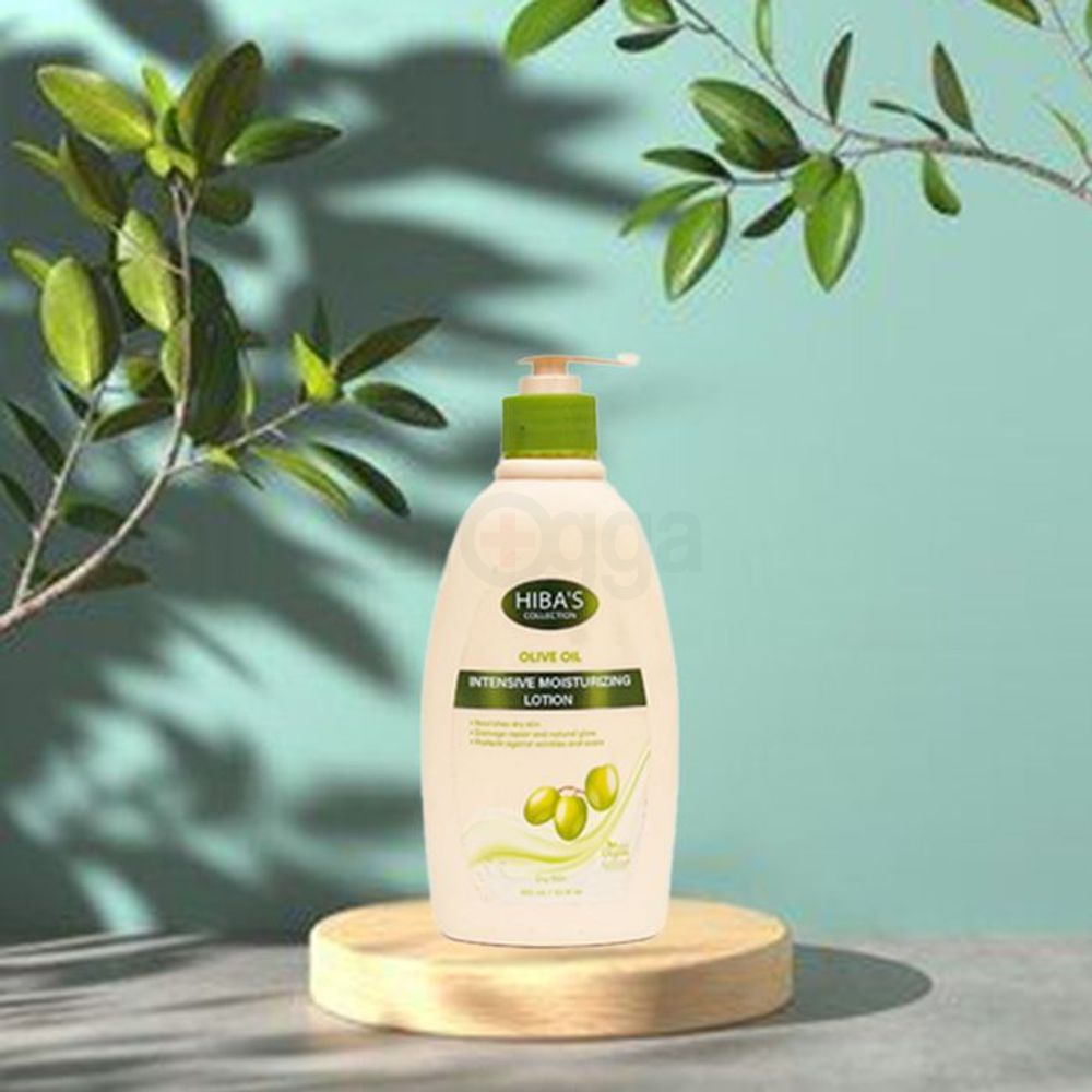Hiba's Collection Olive Oil Intensive Moisturizing Lotion for Dry Skin  