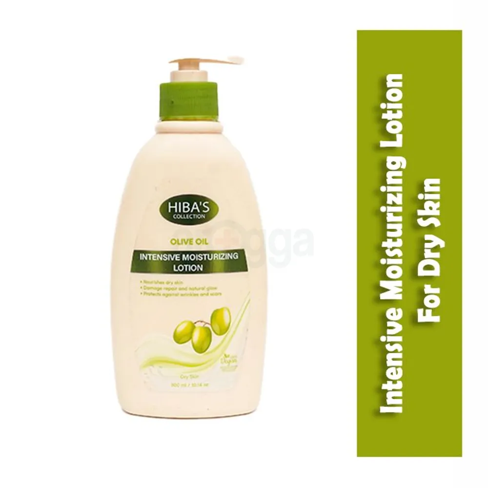 Hiba's Collection Olive Oil Intensive Moisturizing Lotion for Dry Skin  