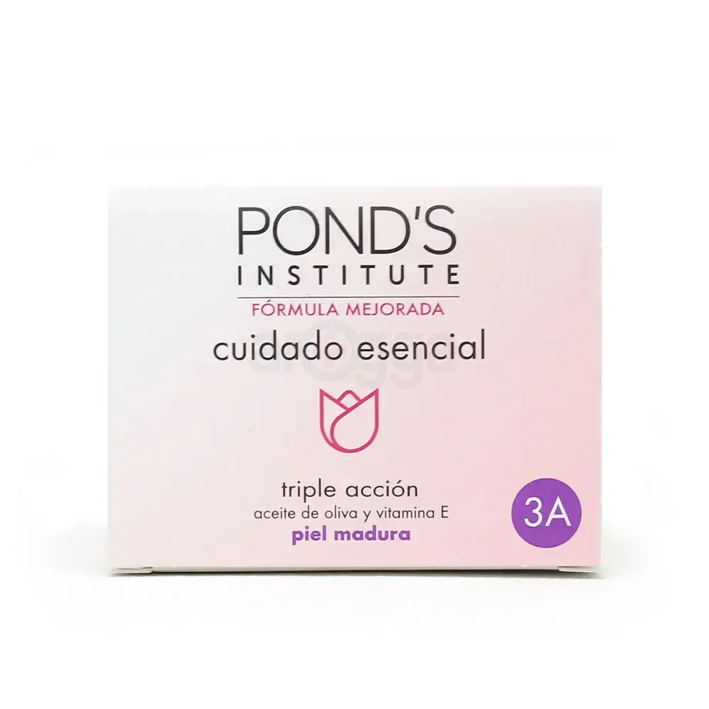 Pond's Essential Care Triple Action 3A Cream with Olive Oil & Vitamin E for Mature Skin 50ml  