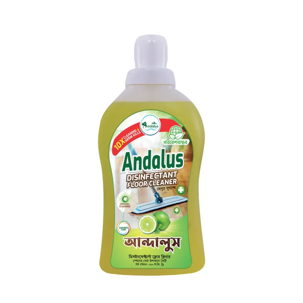 Andalus Disinfectant Floor Cleaner Lemon 500 ml  