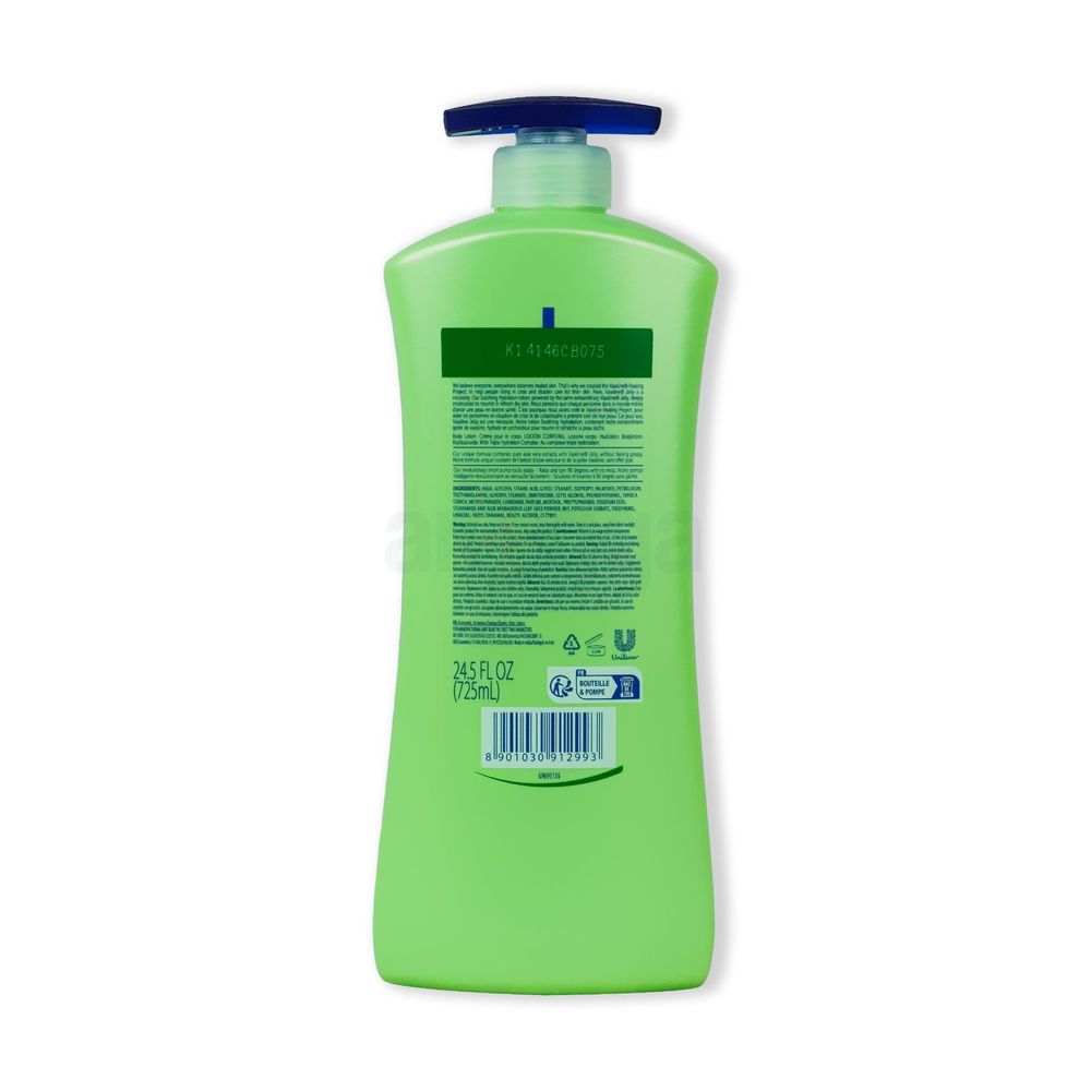 Vaseline Intensive Care Soothing Hydration Body Lotion with Triple Hydration Complex for Dry Skin 725ml  