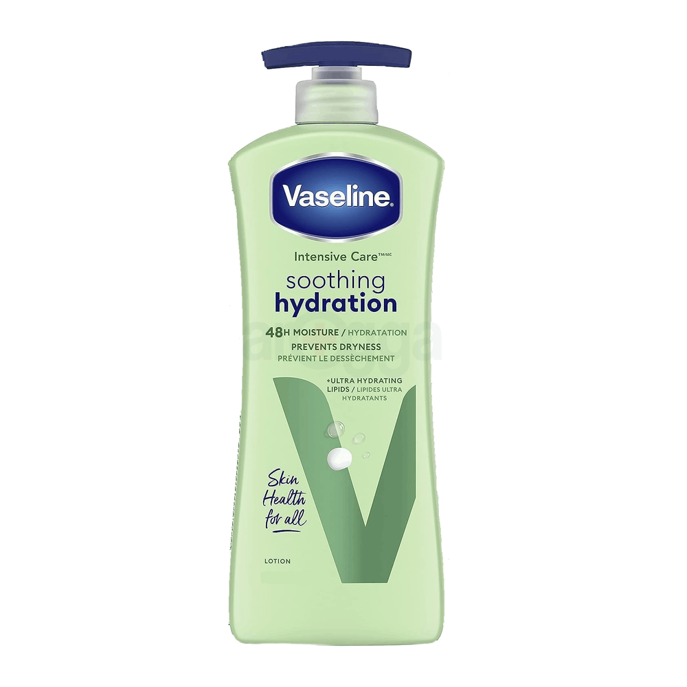 Vaseline Intensive Care Soothing Hydration Body Lotion with Triple Hydration Complex for Dry Skin 725ml  