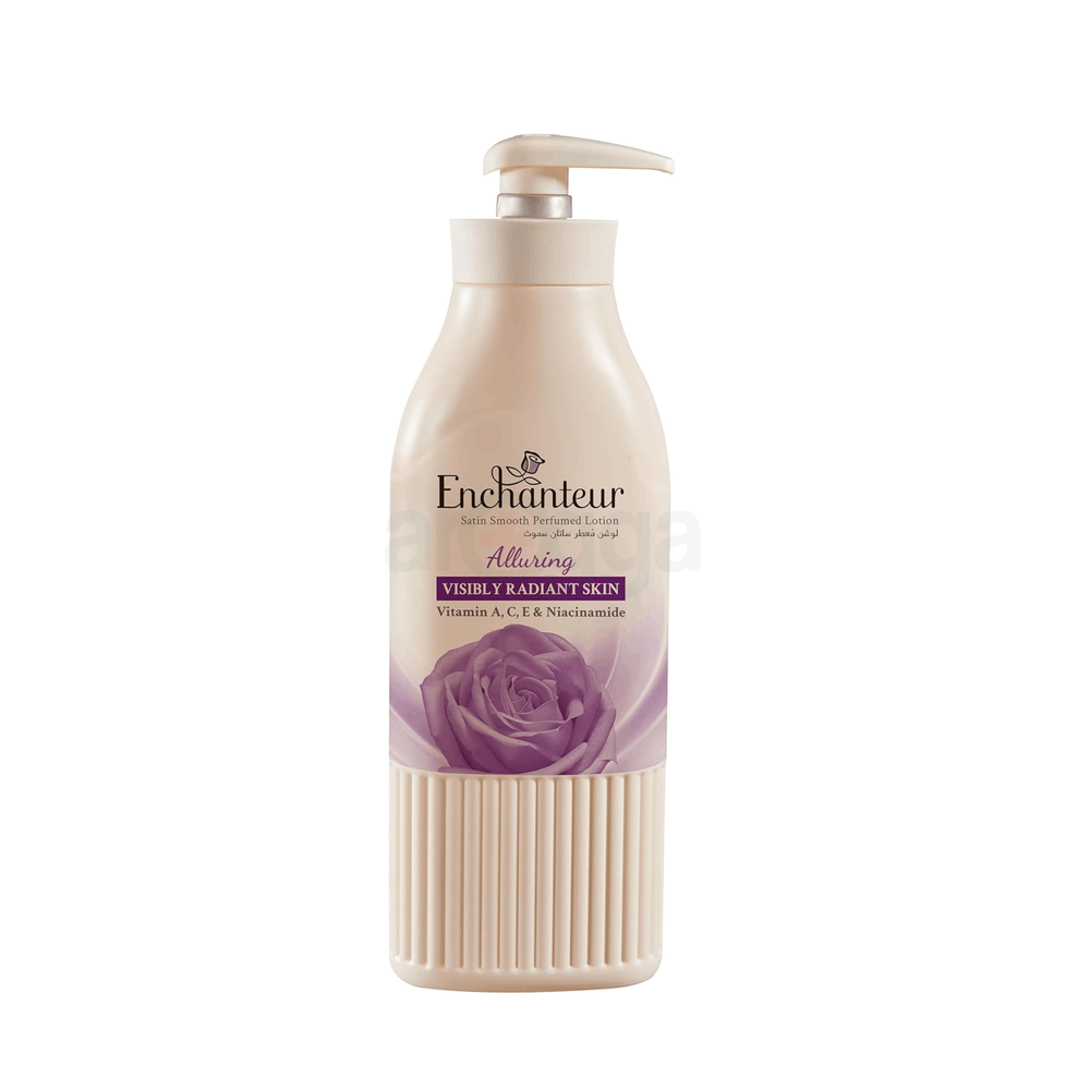 Enchanteur Alluring Satin Smooth Perfumed Lotion with Vitamin A, C, E & Niacinamide  