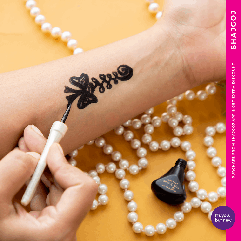 Miss & Mrs. Ultra Fine Waterproof Black Dipliner  