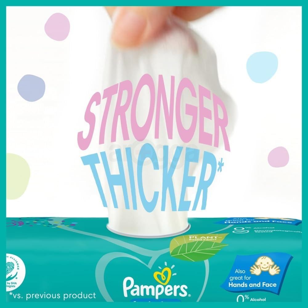 Pampers Fresh Clean Baby Wipes 52's Pack  