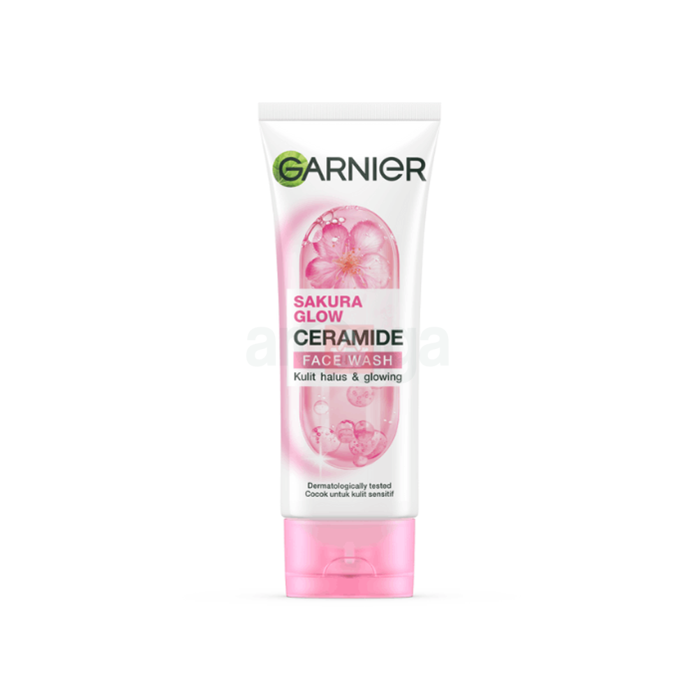 Garnier Sakura Glow Ceramide Face Wash   