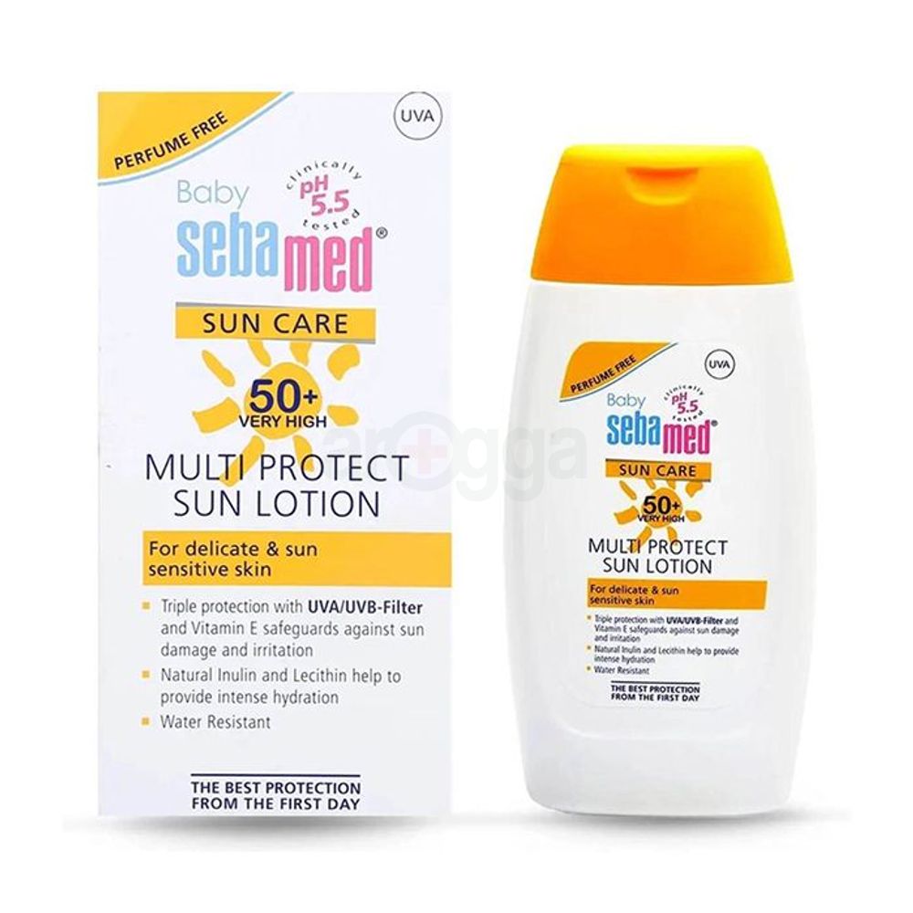 Sebamed Multi Protect Sun Lotion SPF 50+ for Delicate & Sensitive Skin  