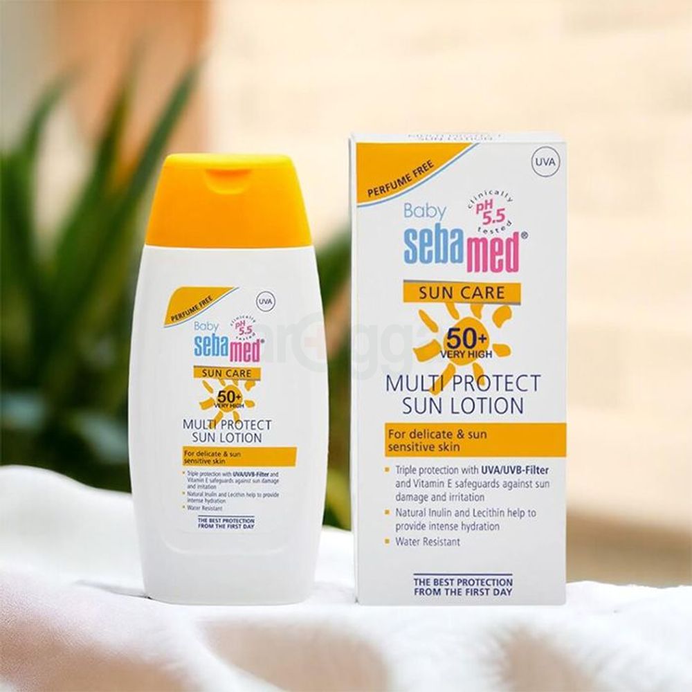 Sebamed Multi Protect Sun Lotion SPF 50+ for Delicate & Sensitive Skin  