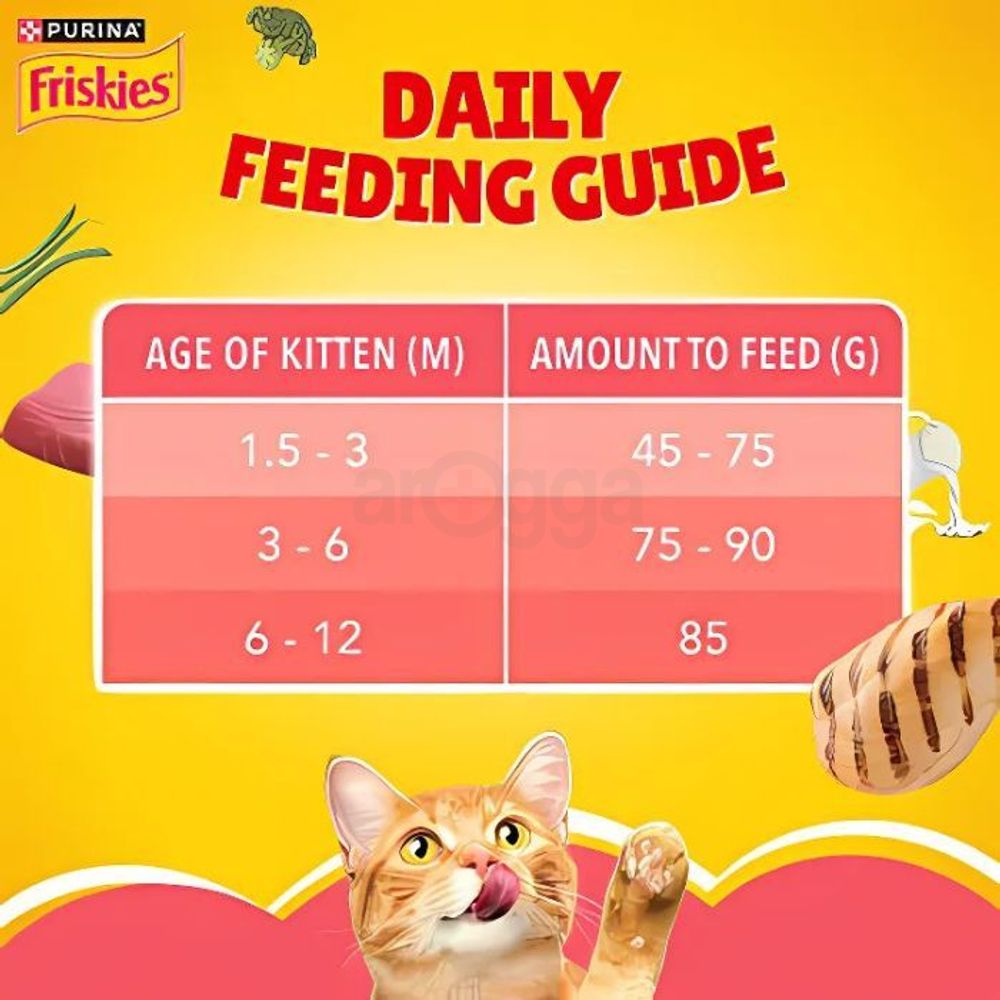 Purina Friskies Kitten Discoveries Dry Food 1kg   