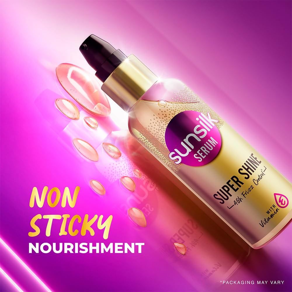 Sunsilk Super Shine 48hr Frizz Control Serum with Vitamin E  