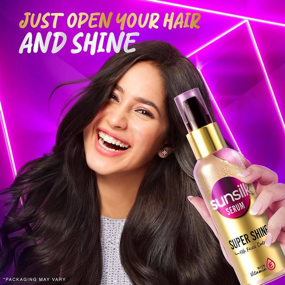 Sunsilk Super Shine 48hr Frizz Control Serum with Vitamin E  
