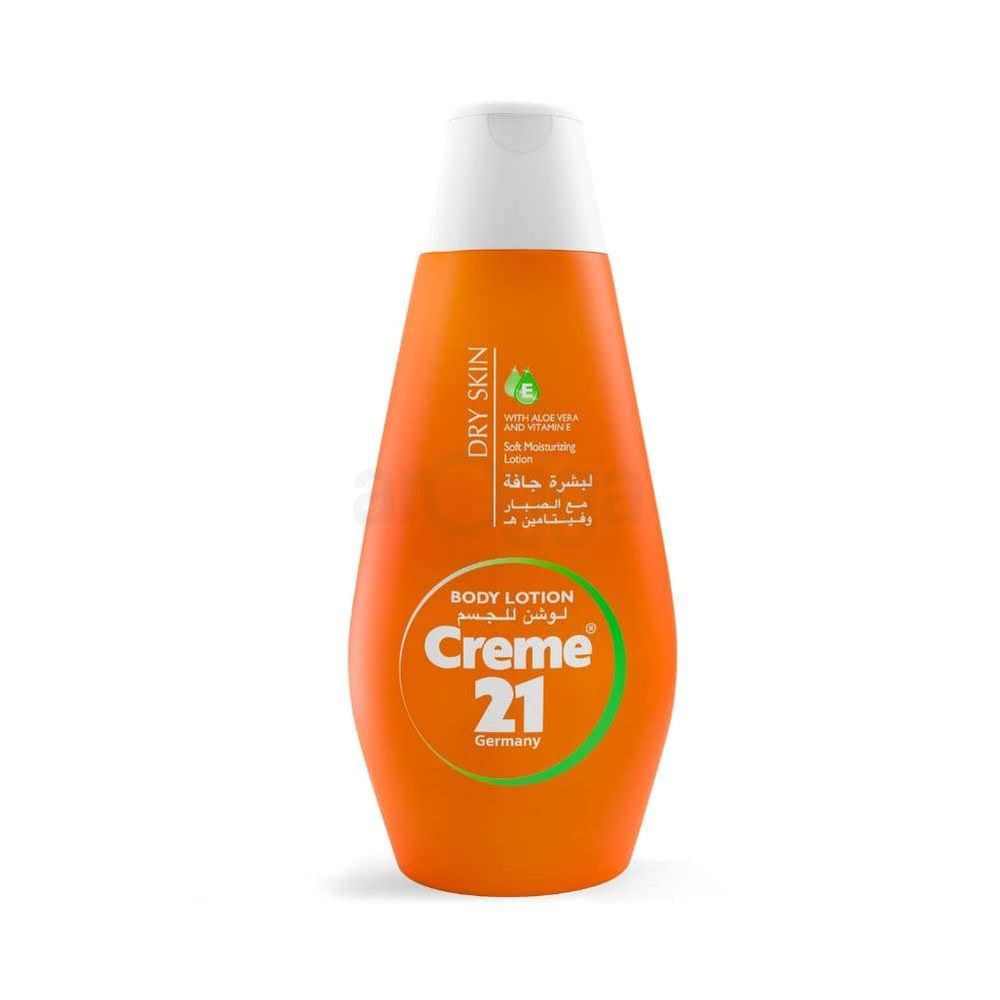 Creme 21 Soft Moisturising Body Lotion with Aloe Vera & Vitamin E for Dry Skin  
