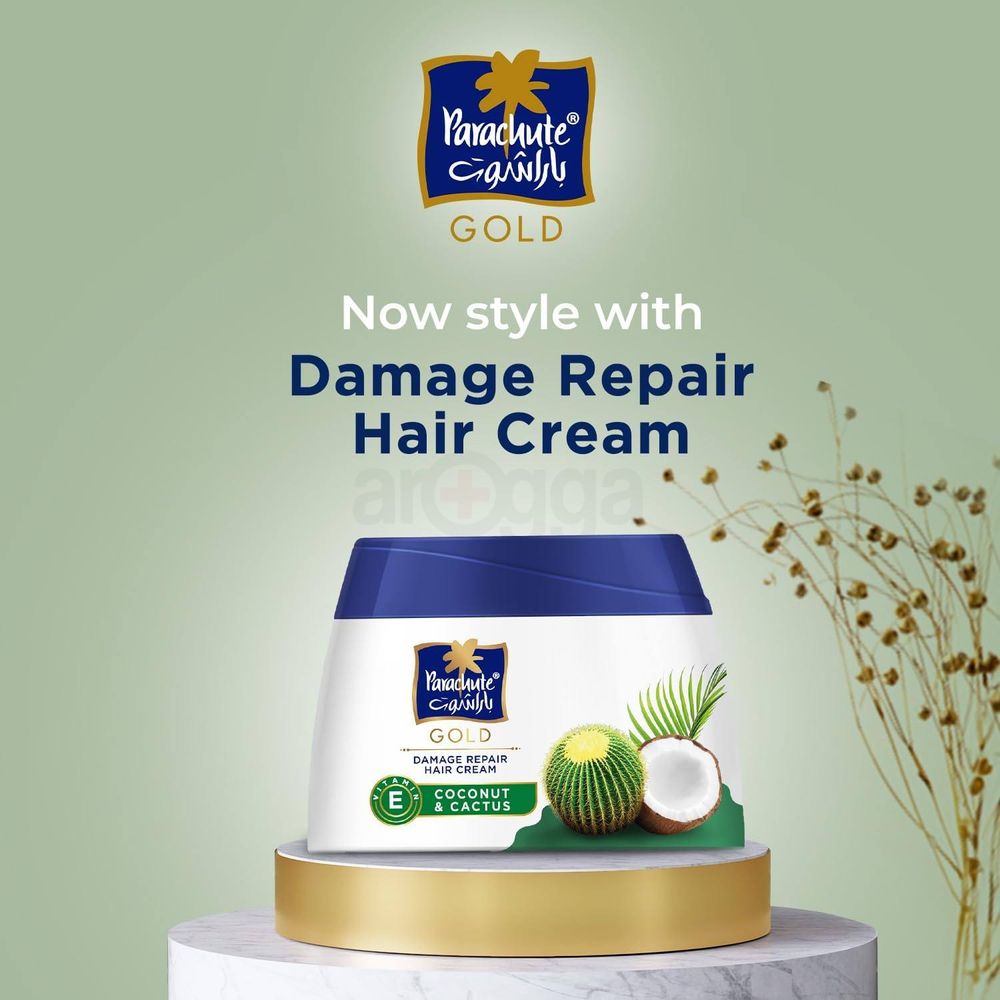 Parachute Gold Hair Cream Damage Repair with Coconut and Cactus  