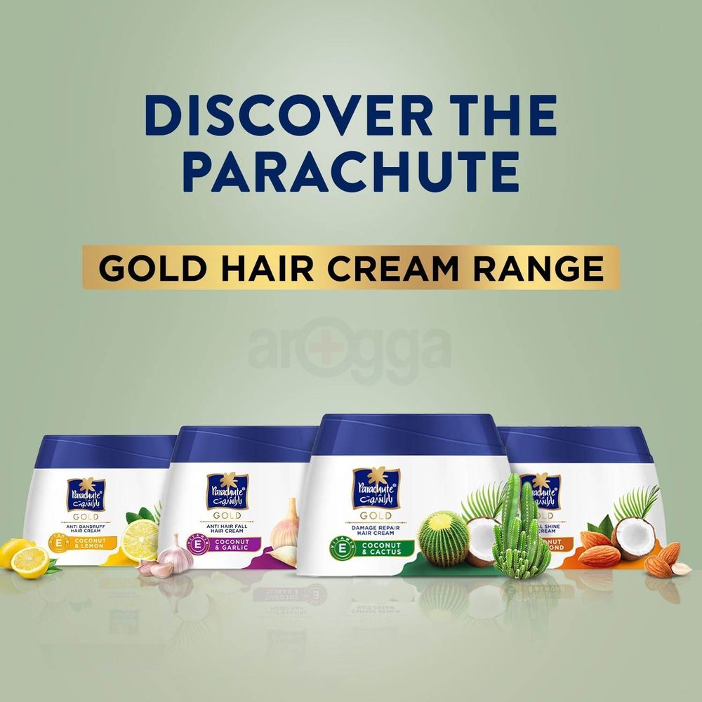 Parachute Gold Hair Cream Damage Repair with Coconut and Cactus  