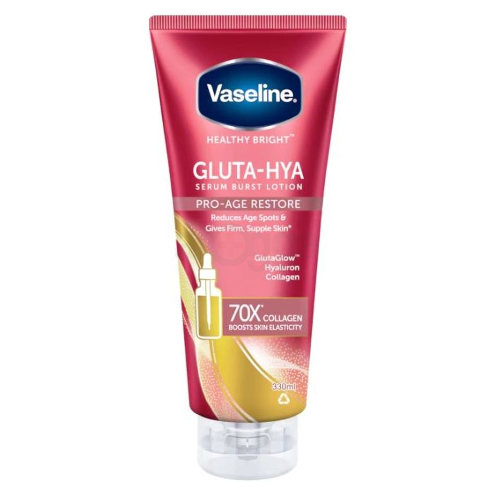 Vaseline Healthy Bright Gluta-HYA Pro Age Restore Serum Burst Lotion  