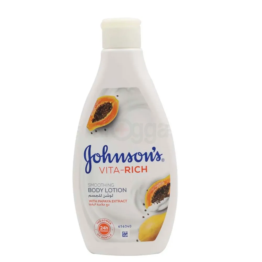 Johnson's Vita Rich Smoothing Body Lotion with Papaya Extract  