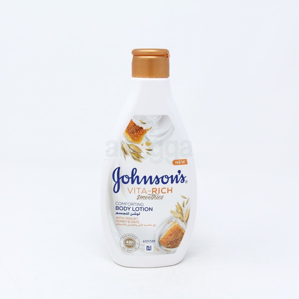 Johnson's Vita Rich Smoothies Comforting Body Lotion with Yoghurt, Honey & Oats  