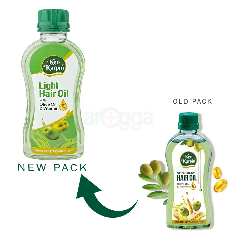 Keo Karpin Non Sticky Hair Oil 200ml  