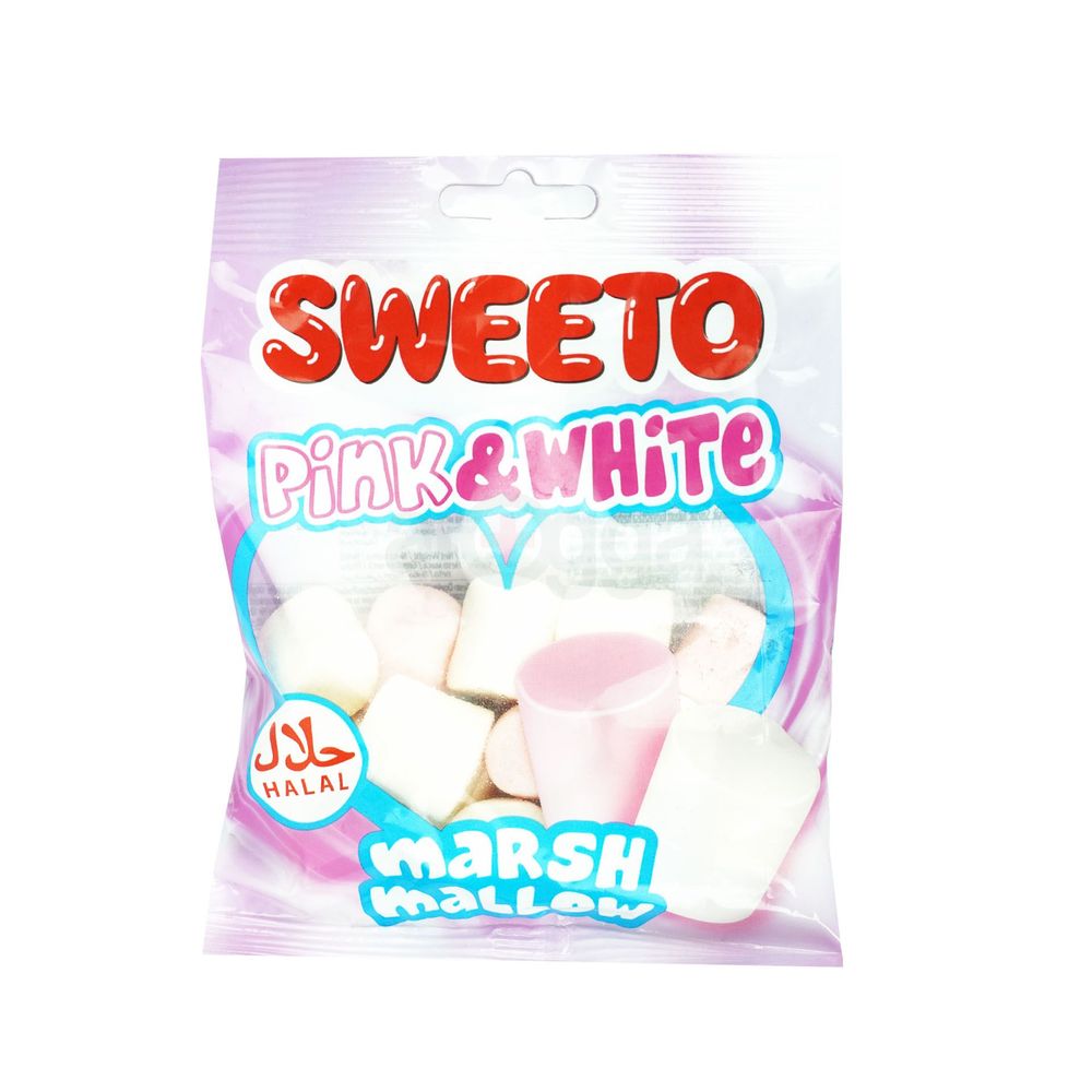 Sweeto Pink & White Marsh Mallow 30gm  