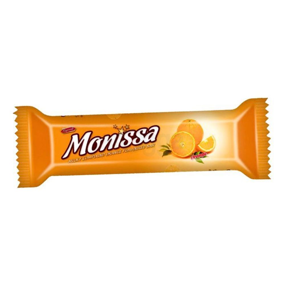 Monissa Milky Compound Orange Flavoured Chocolate Bar 20g  